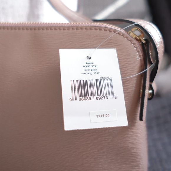 (NWT) Kate Spade Hanna Bixby Place Crossbody Leather Bag - Picture 6 of 6